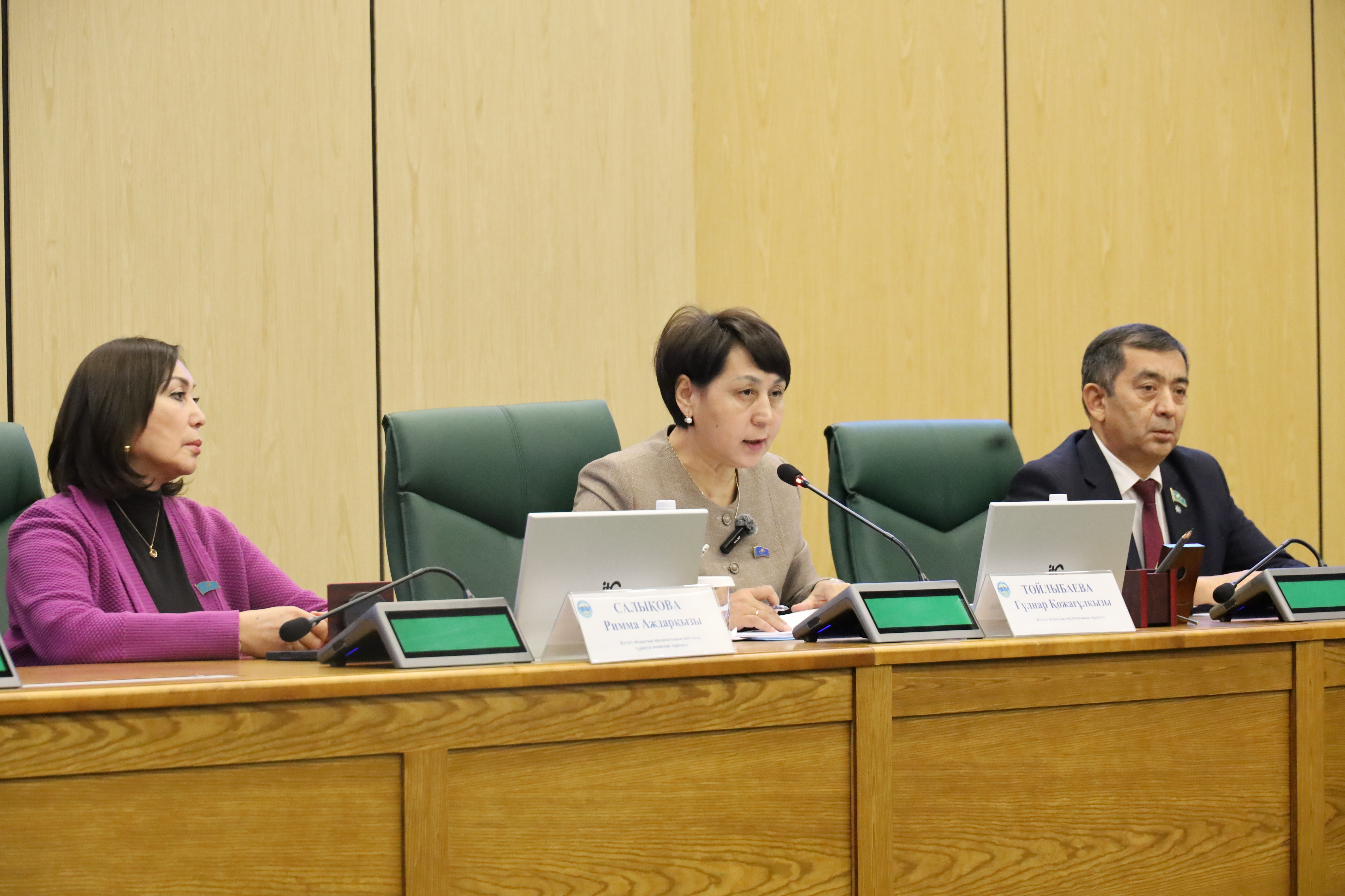 Облыстық мәслихаттың төрағасы Гулнар Тойлыбаеваның төрағалығымен өткен кездесуде депутаттар Конституцияға енгізілетін өзгерістерді талқылап, реформалардың ел дамуы үшін маңызын атап өтті