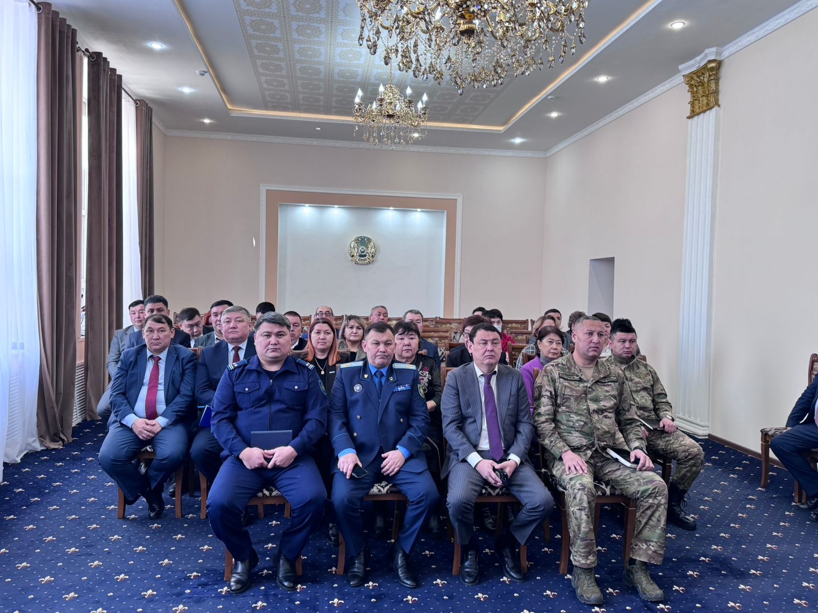 2026 жылғы 2 ақпанда облыс әкімі Нұрмұхамбетов Ғ.Т.-ның төрағалығымен Қазақстан Республикасының Жаңа Конституциясының жобасын талқылау өтті.