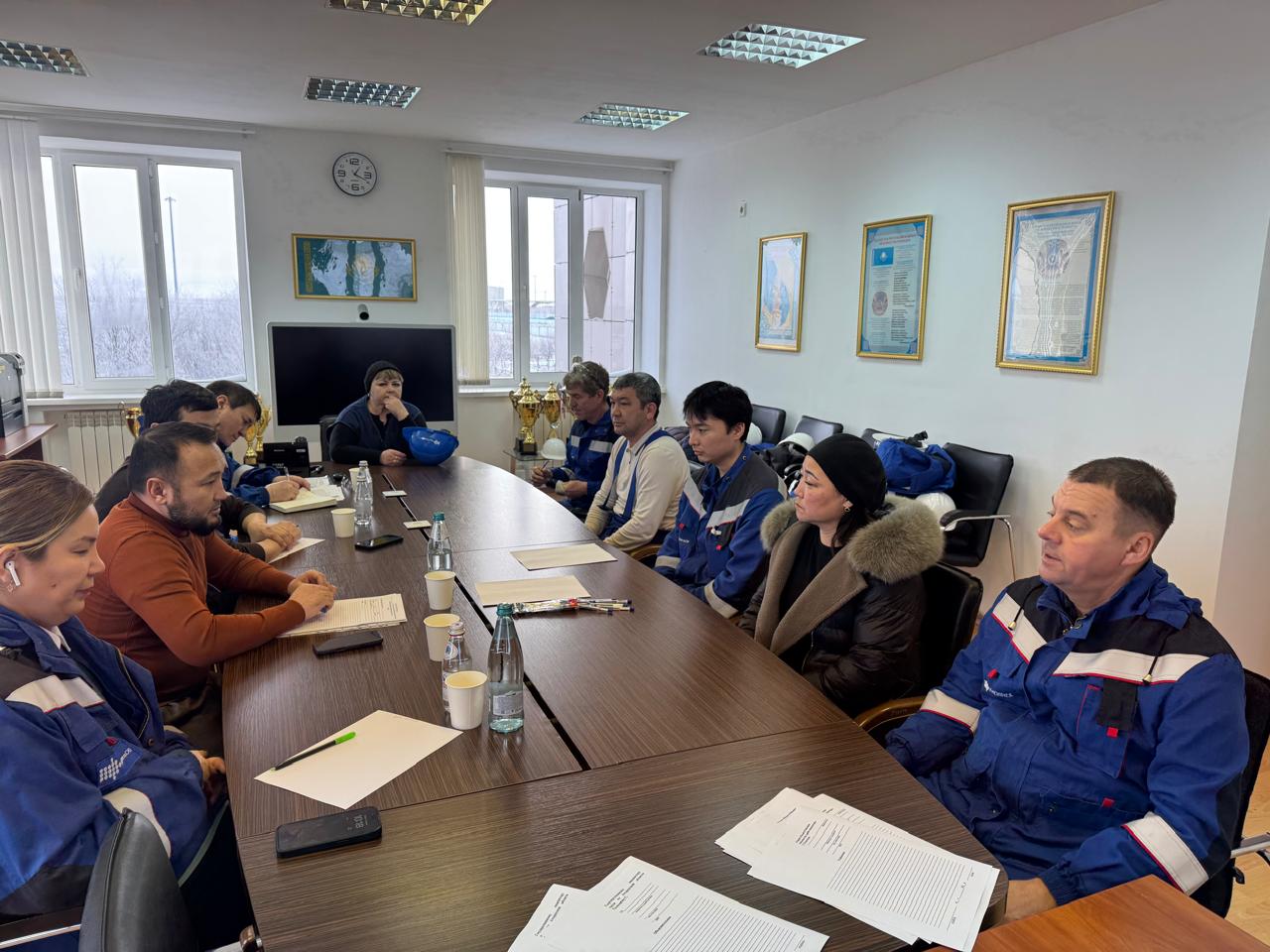 «Ембімұнайгаз» АҚ-на қарасты «КазТрансОйл» мекемесінде жұмыскерлер арасында түсіндіру жұмыстары жүргізілді