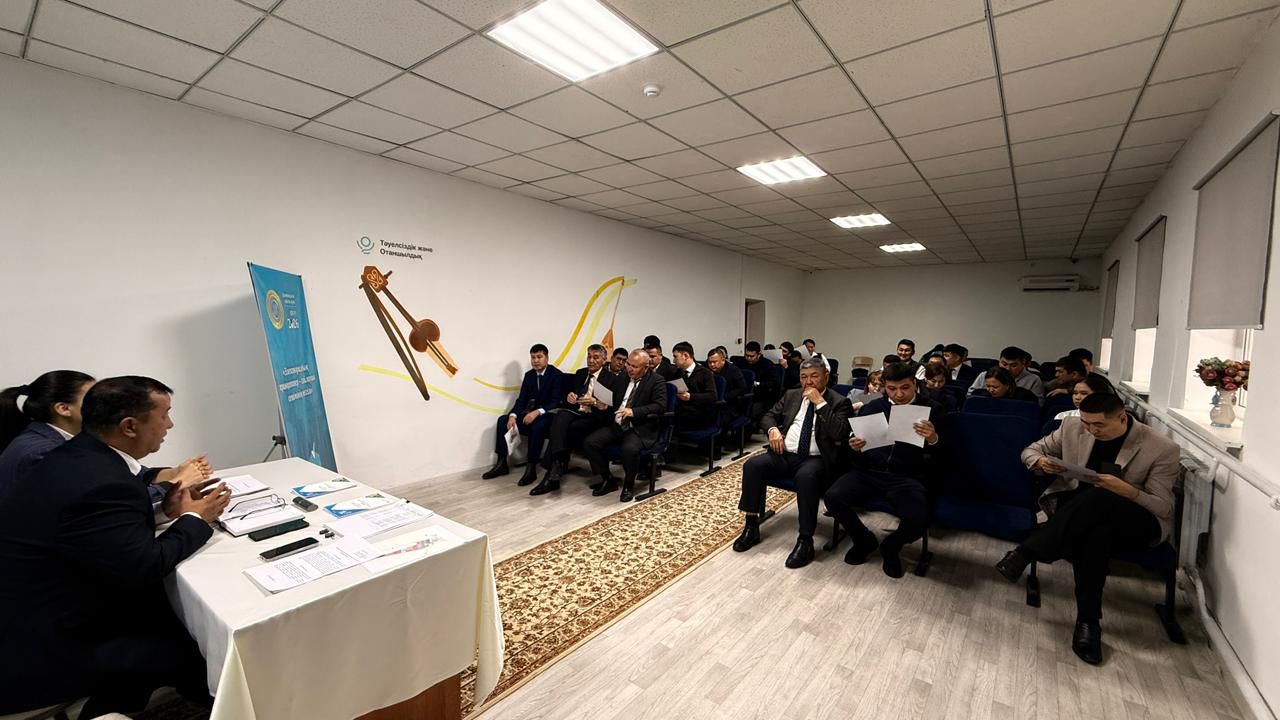 Дүниежүзілік сайлау күніне орай ақпараттық-түсіндіру кездесуі өтті