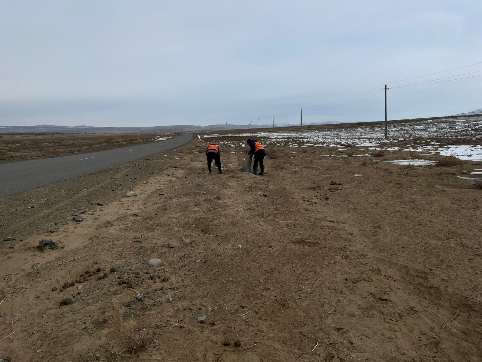 Ескелді ауылдық округінде арықтарға санитарлық тазалау жұмыстары жүргізілді.