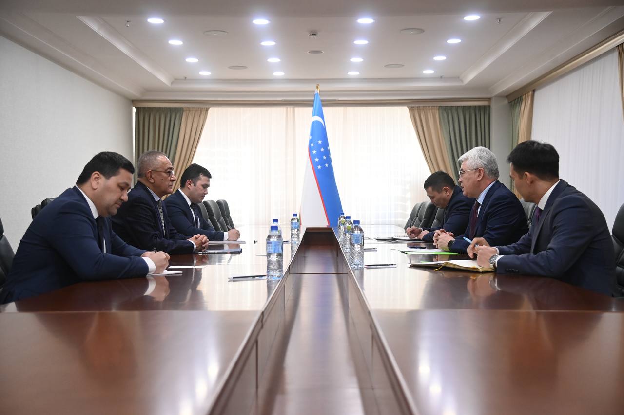 Ambassador Beybut Atamkulov met with the Special Representative of the President of Uzbekistan for Afghanistan, Ismatulla Irgashev