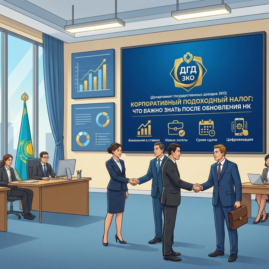 Корпоративтік табыс салығы (КТС): негізгі жаңашылдықтар
