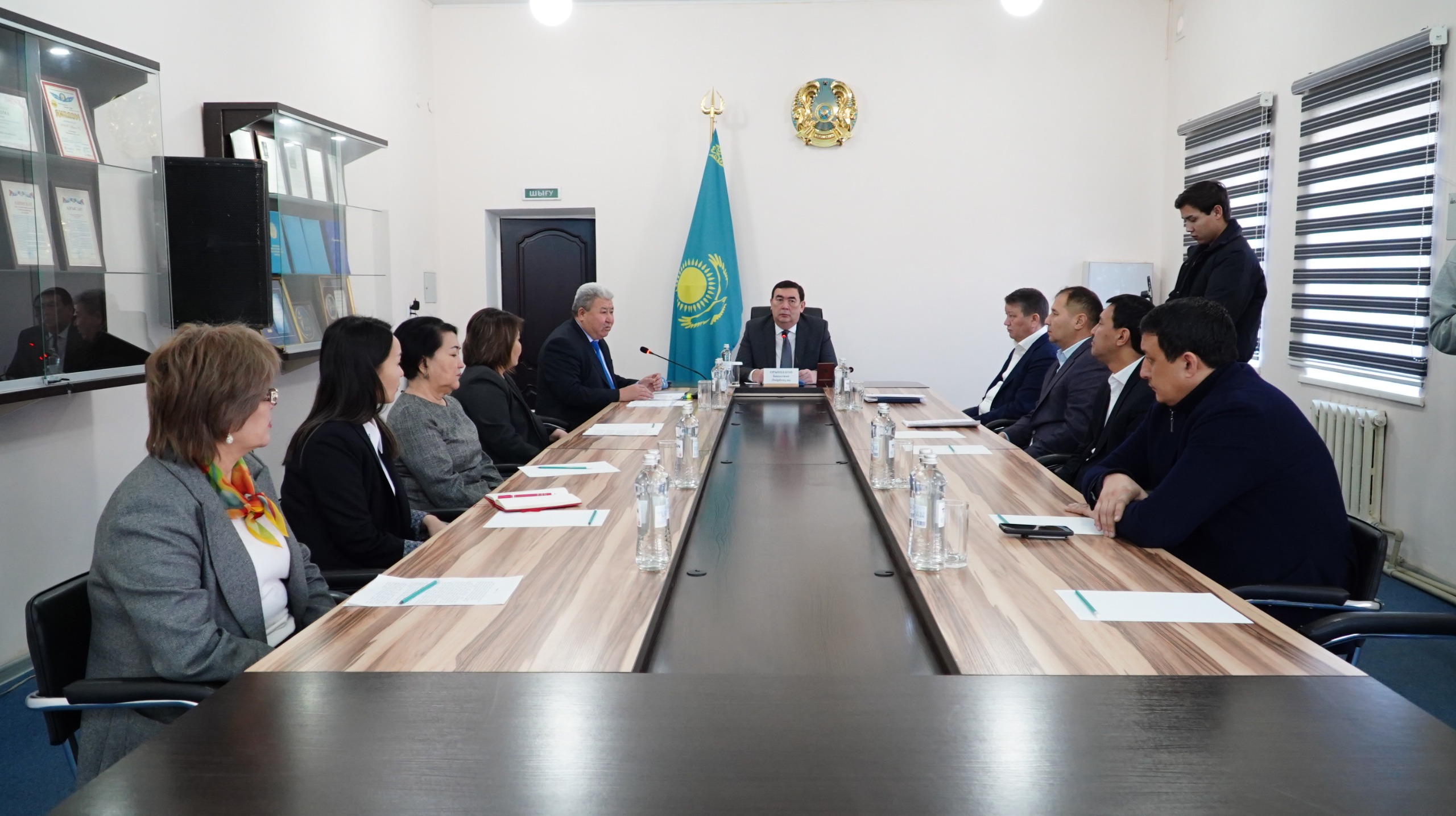 Қала әкімі "Жамбыл су" мекемесінің ұжымымен кездесті