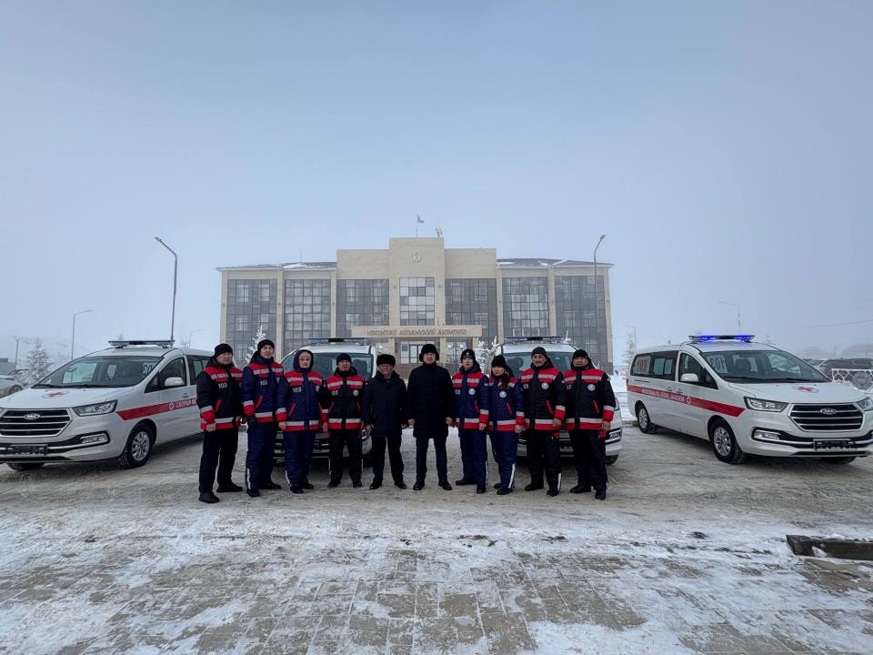 АУДАННЫҢ МЕДИЦИНА САЛАСЫ ЖАҢА КӨЛІКТЕРМЕН ТОЛЫҚТЫ