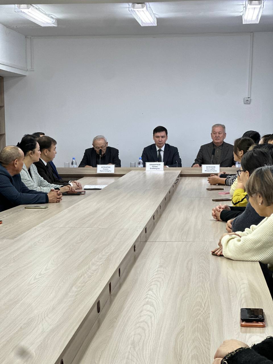 №3 Байзақ колледжінде оқытушылармен кездесу өтті