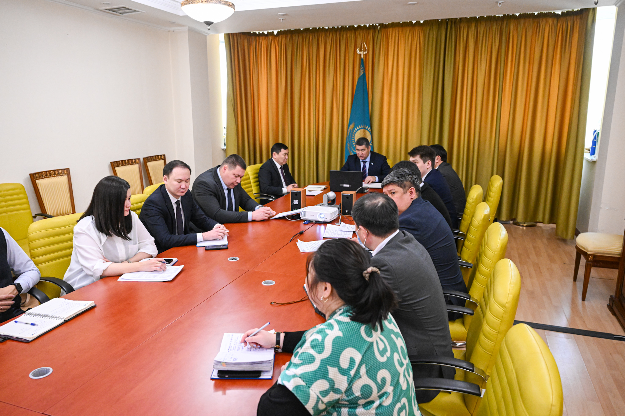 Спорт комитетінде жаңа Конституцияның негізгі нормаларын түсіндіру бойынша жиын өтті