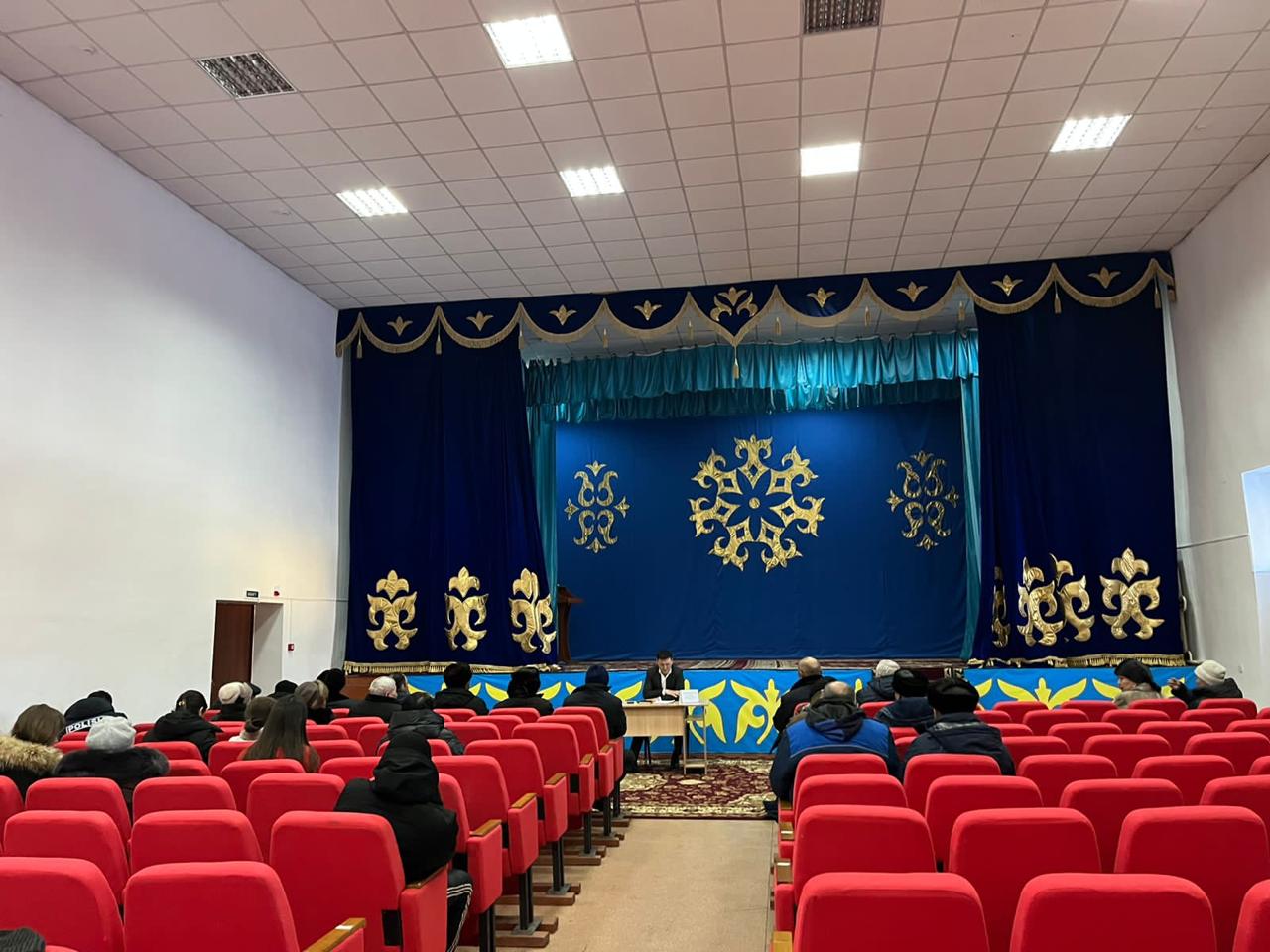 Округ әкімінің жеке есептік кездесуі өтті