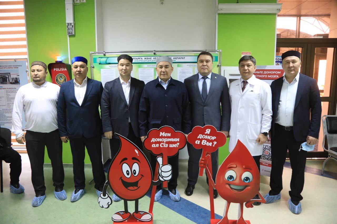 В городе Шымкент прошла акция по сдаче крови «Өмірге үміт сыйла»