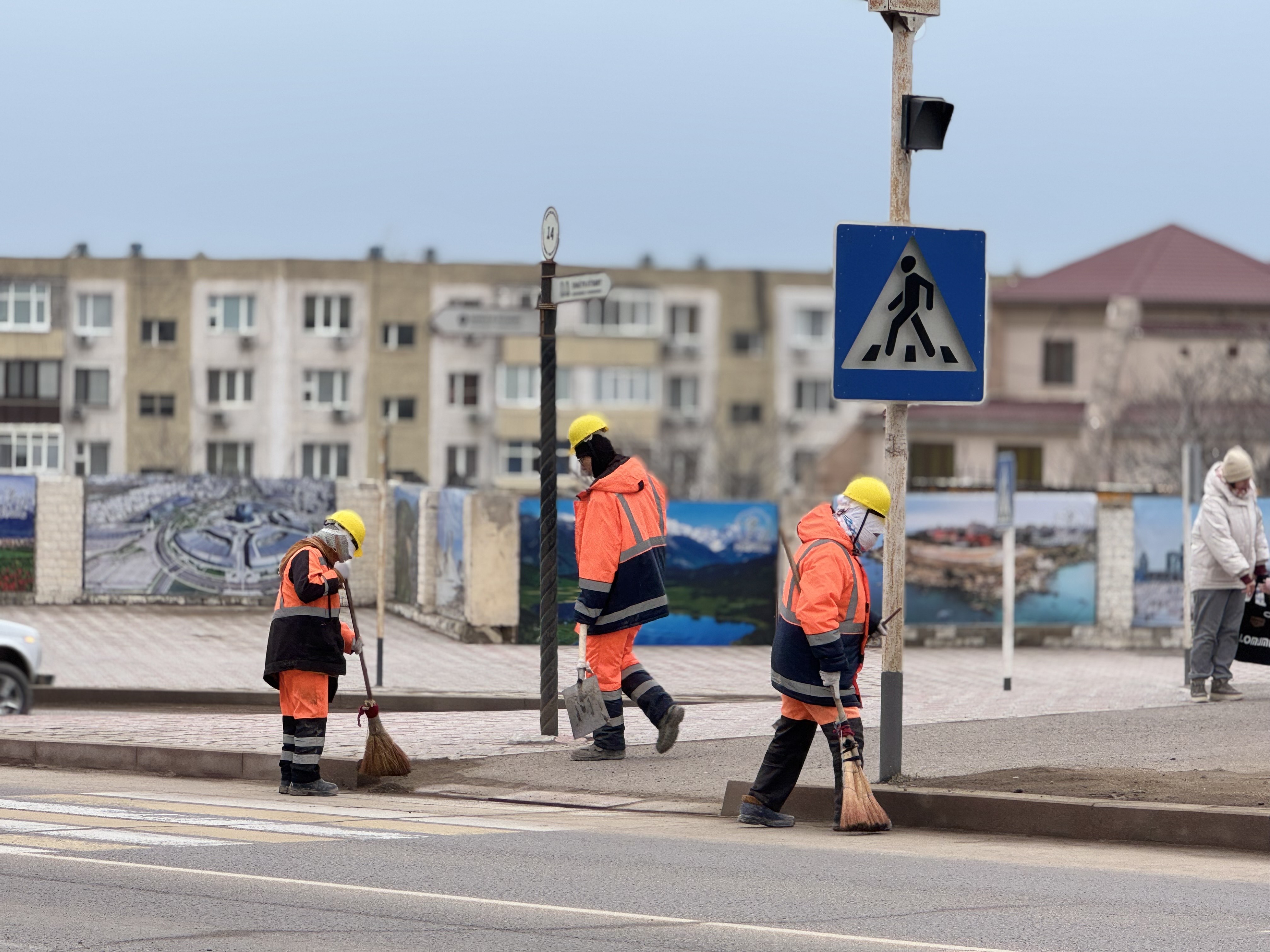 Ақтау қаласында жол инфрақұрылымын қалпына келтіру жұмыстары жүргізілуде