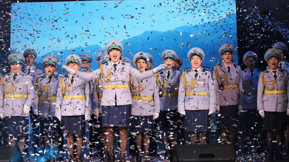 Қызмет пен бірліктің үні: ШҚО-да полиция департаменті хорының 15 жылдығы атап өтілді