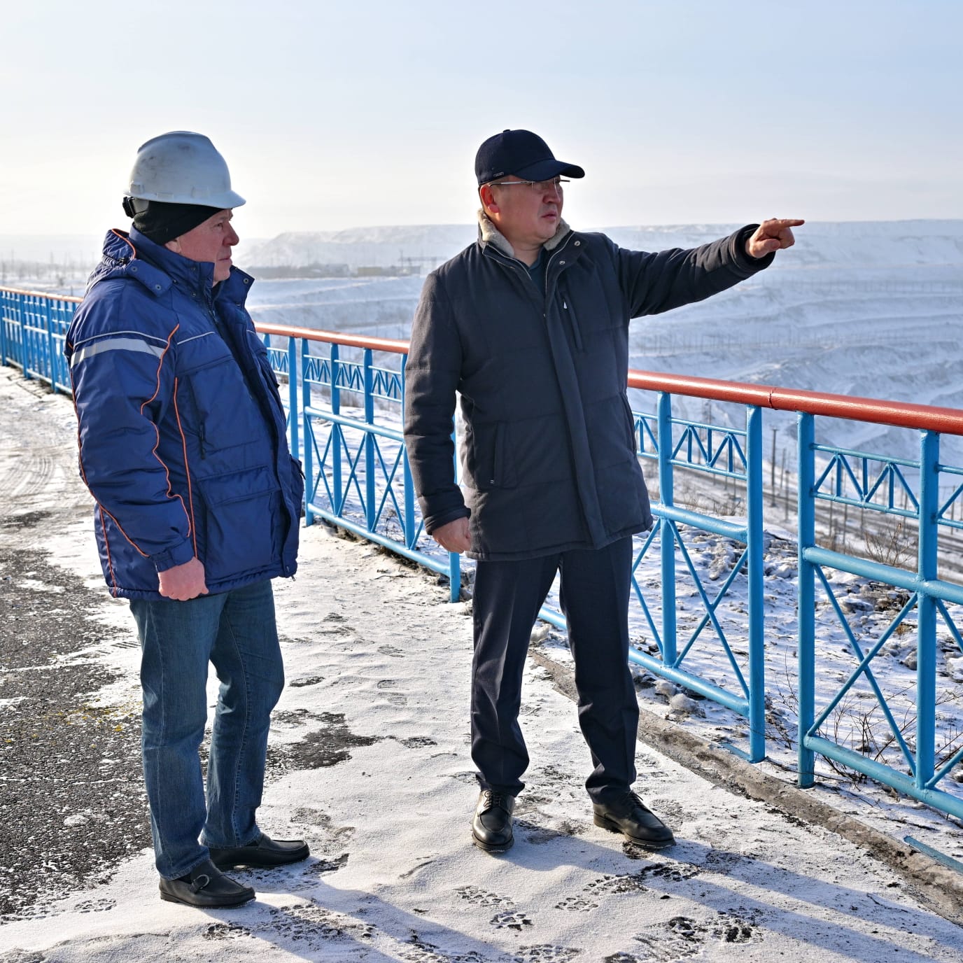 Павлодар облысының әкімі Екібастұздағы көмір кеніштеріндегі экологиялық жағдайды тексерді