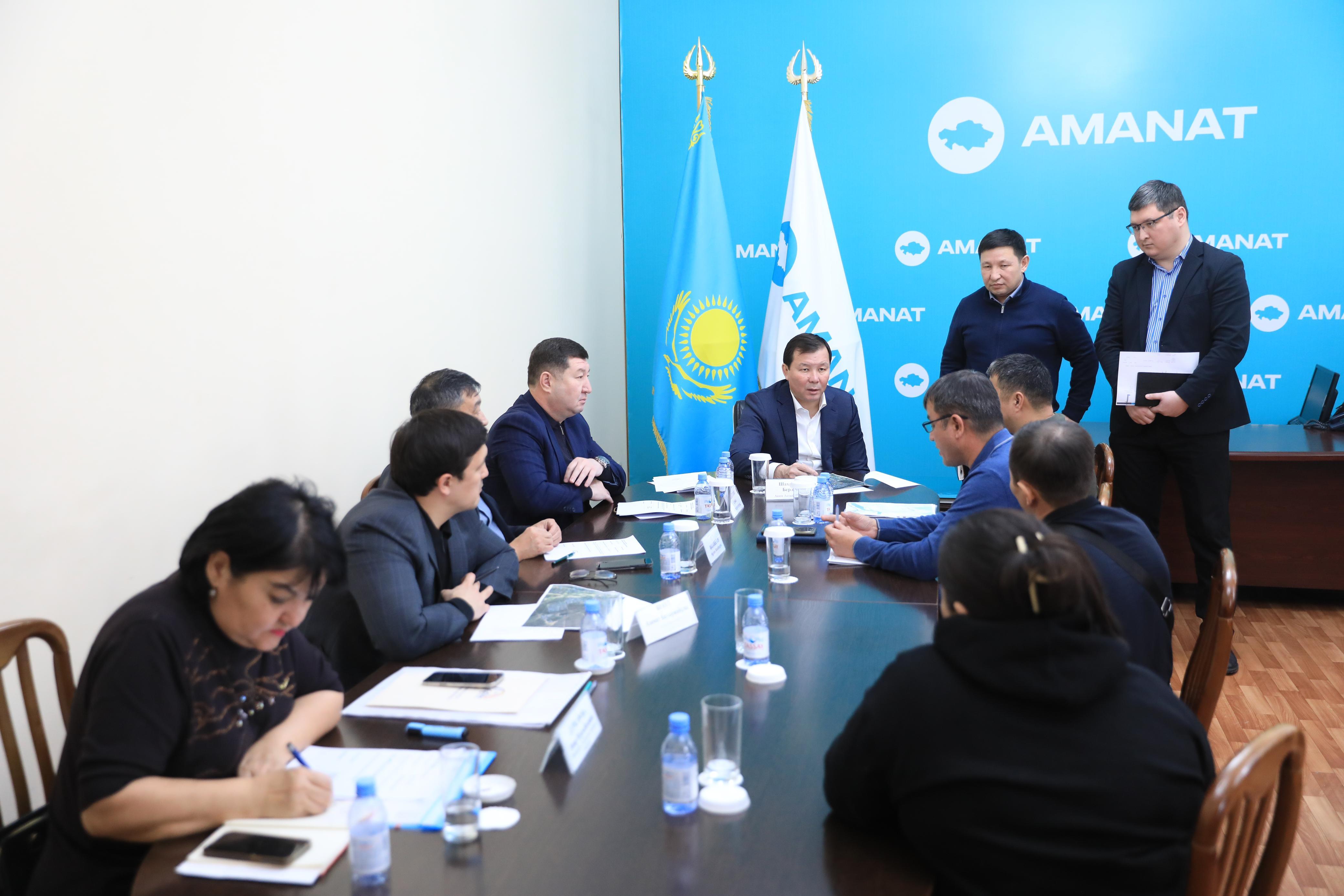Аймақ басшысы тұрғындардың мәселелерін тыңдады
