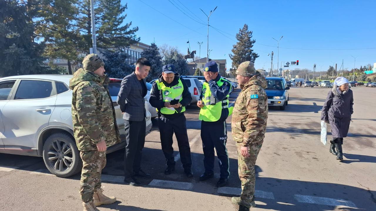 Меркі ауданында автокөліктегі өрт қауіпсіздігі бойынша профилактикалық жұмыстар жүргізілді