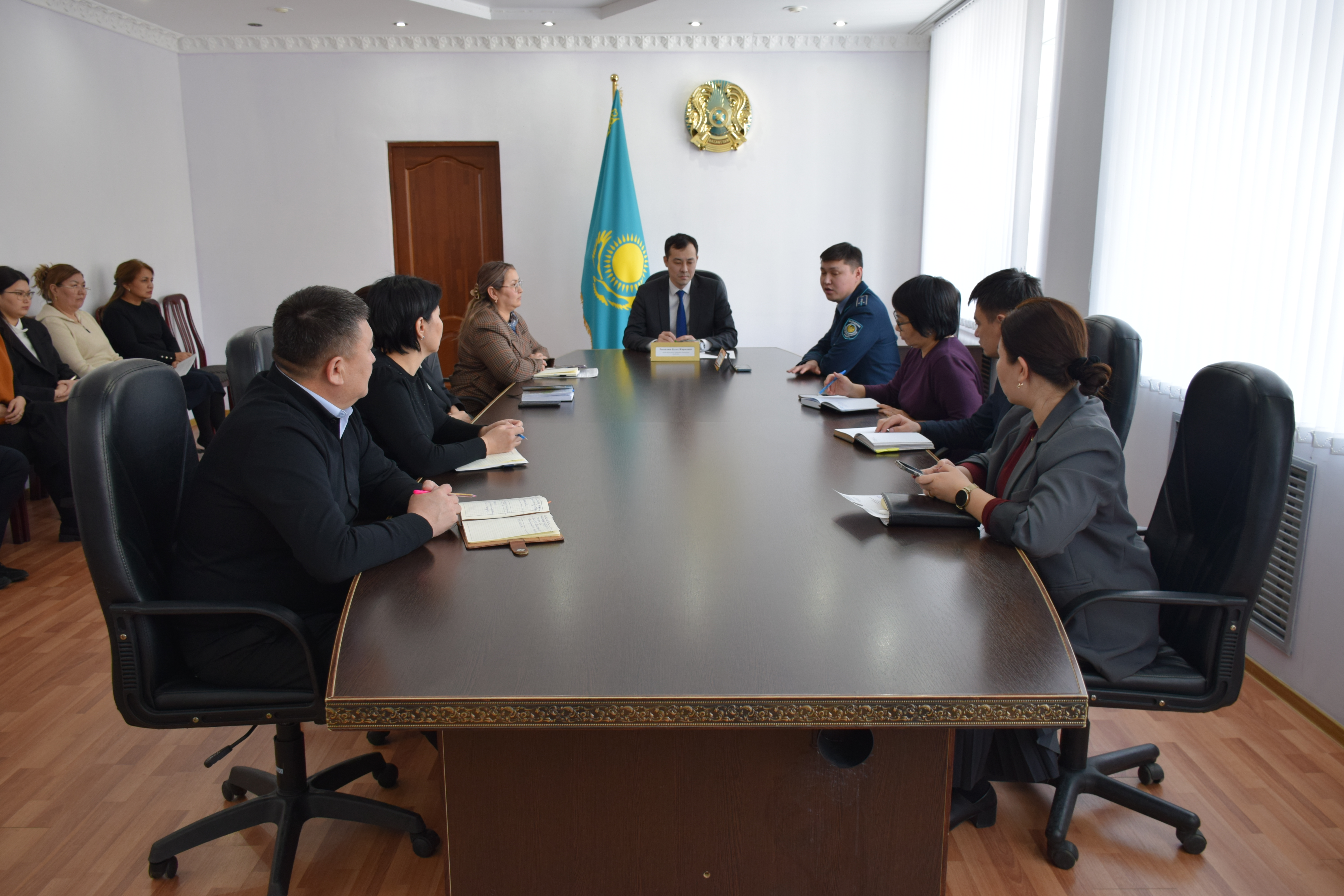 2026 жылдың 5 ақпанында Әділет департаментінде Ақтөбе облысы Полиция департаментінің Киберқылмысқа қарсы іс-қимыл басқармасымен Департамент қызметкерлеріне интернет алаяқтыққа қарсы іс-қимыл бойынша оқыту семинары өткізілді.