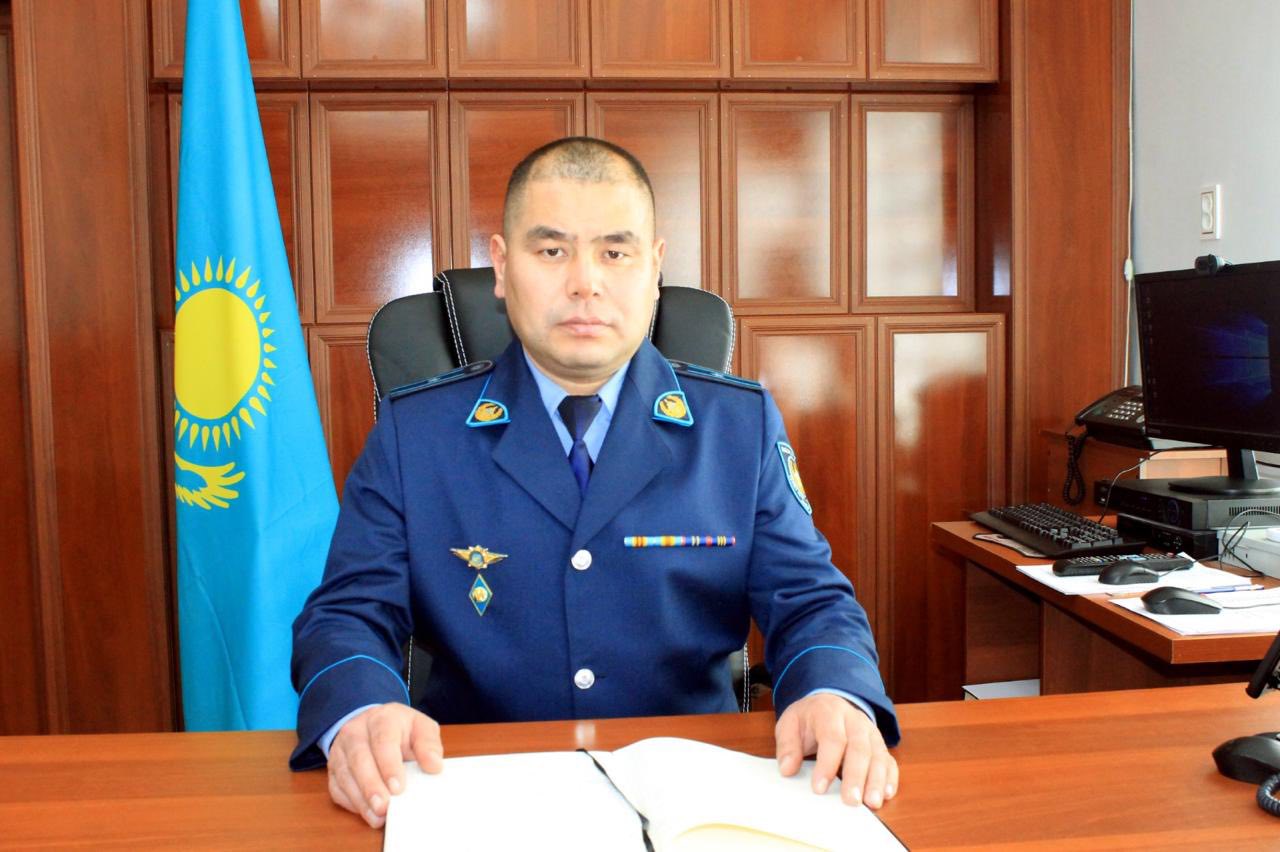 БӘЙДІБЕК: АУДАНЫҚ ПОЛИЦИЯ БӨЛІМІНЕ ЖАҢА БАСШЫ ТАҒАЙЫНДАЛДЫ