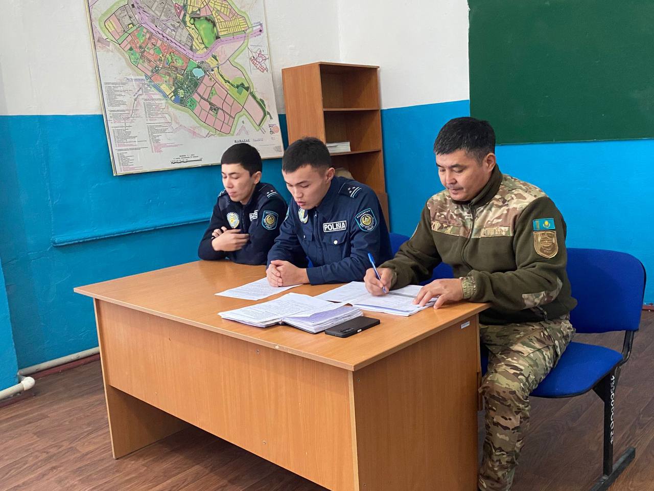 Сарысу ауданында профилактикалық бағыттағы бірлескен жиналыс өтті