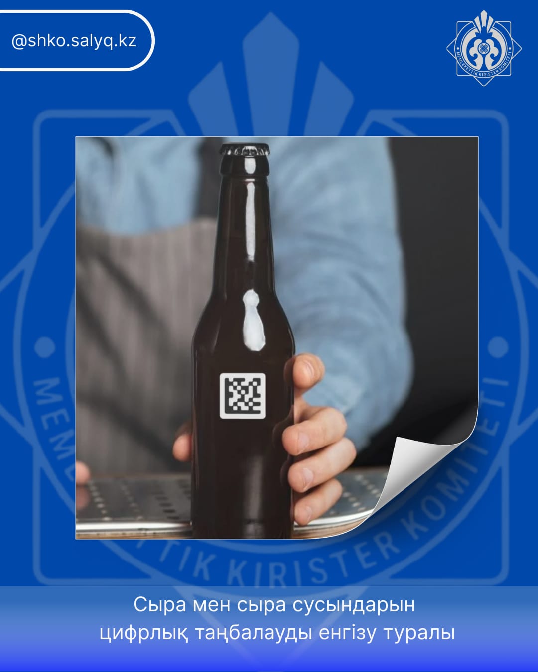 Сыра мен сыра сусындарын цифрлық таңбалауды енгізу туралы