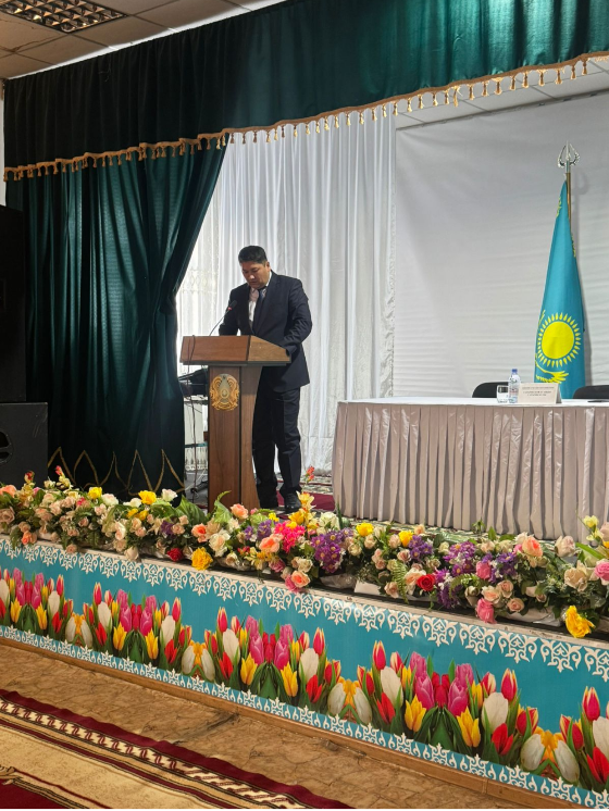 Еңбекші ауылдық округінің әкімі  ауыл халқымен  тұрақты кездесу өткізді