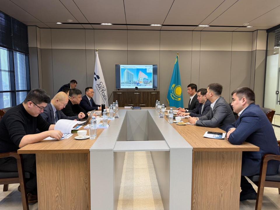 Инвестициялық серіктестікке қадам: қытай компаниясы «Ақтөбе» АЭА мүмкіндіктерімен танысты