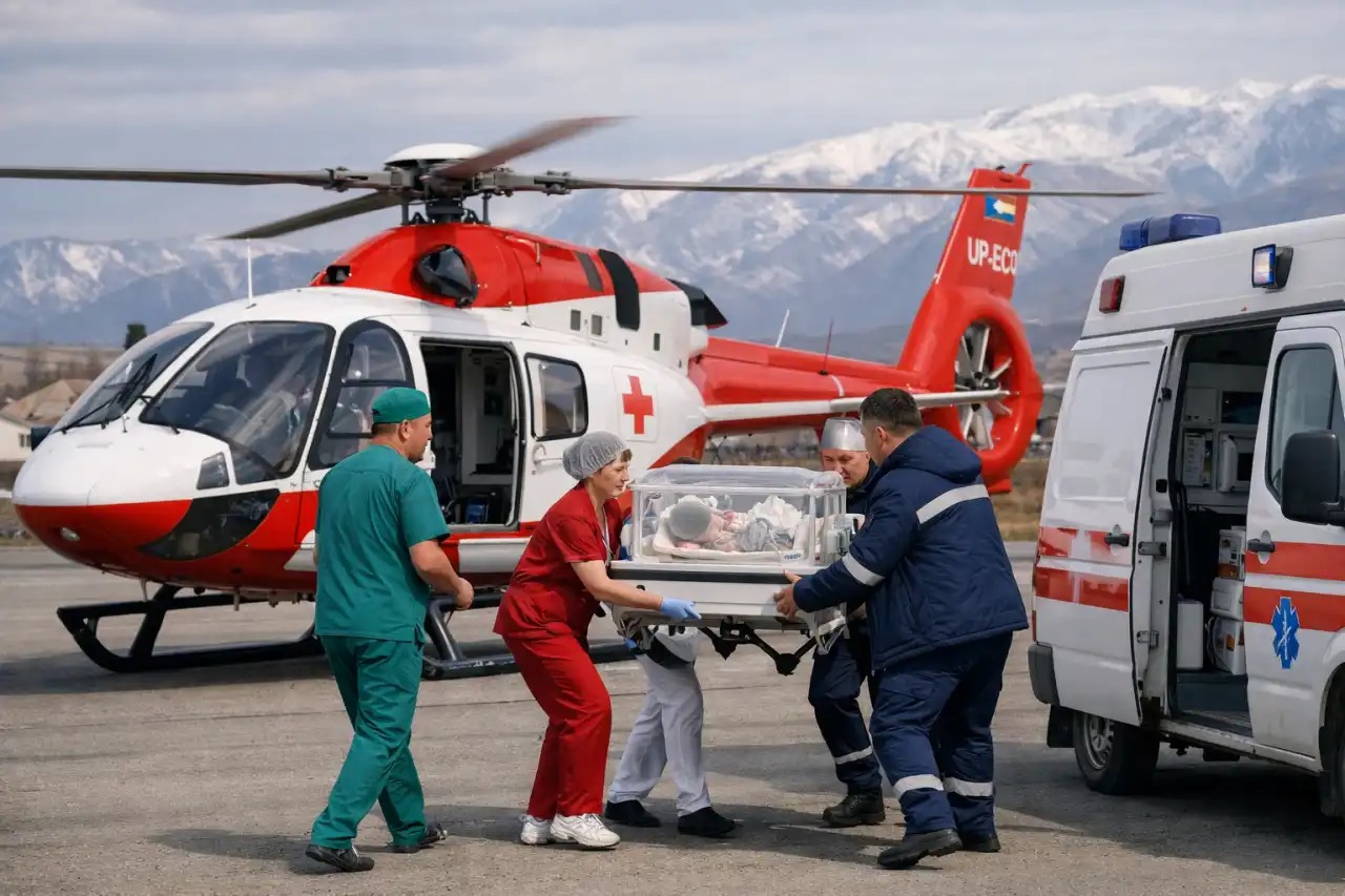 Санитарлық авиацияның жедел көмегі