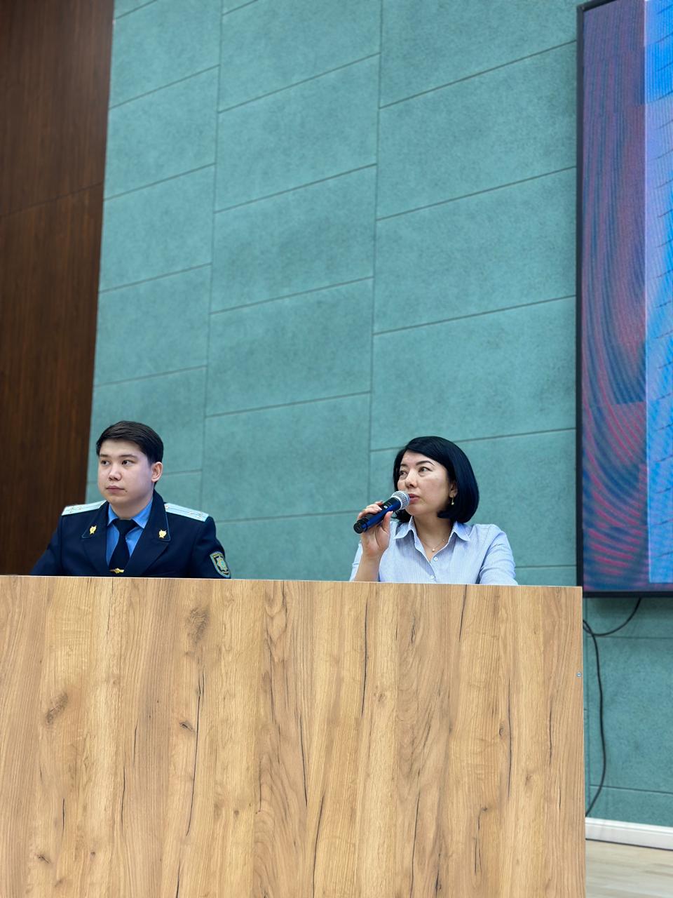 ОҚУШЫЛАР АРАСЫНДА ДРОППЕРЛІК ПЕН ИНТЕРНЕТ АЛАЯҚТЫҚТЫҢ АЛДЫН АЛУҒА БАҒЫТТАЛҒАН КЕЗДЕСУ ӨТТІ