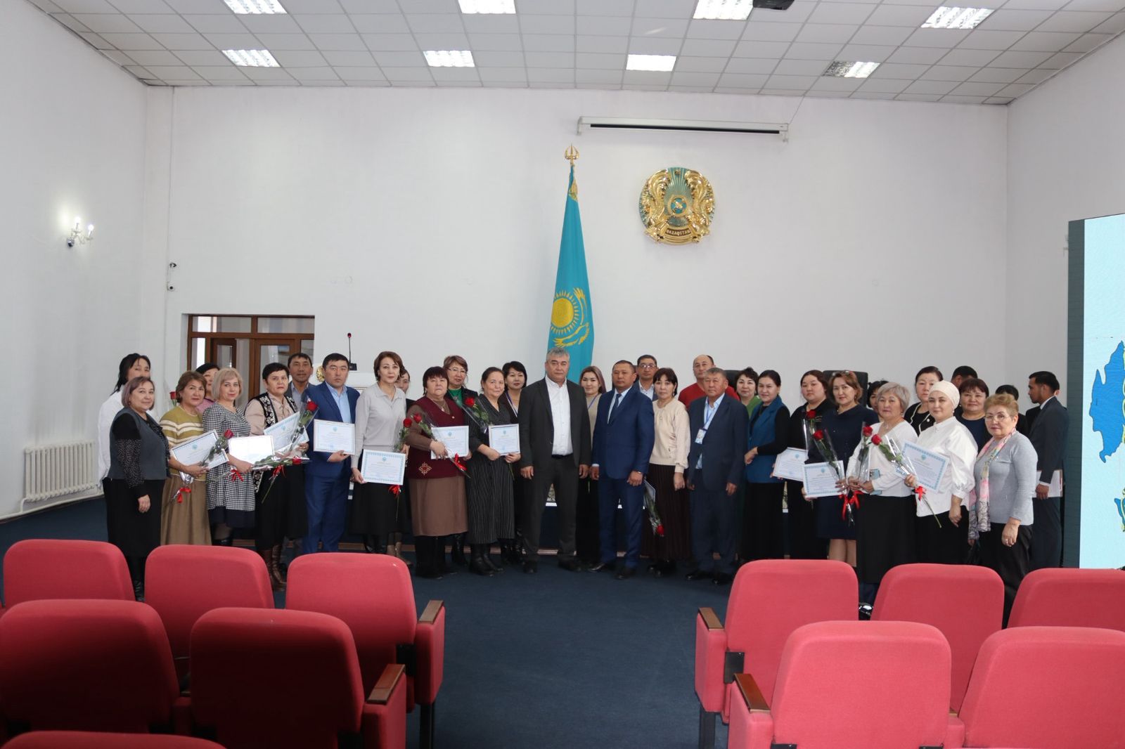 Сарқанда Дүниежүзілік сайлау күніне арналған салтанатты шара өтті