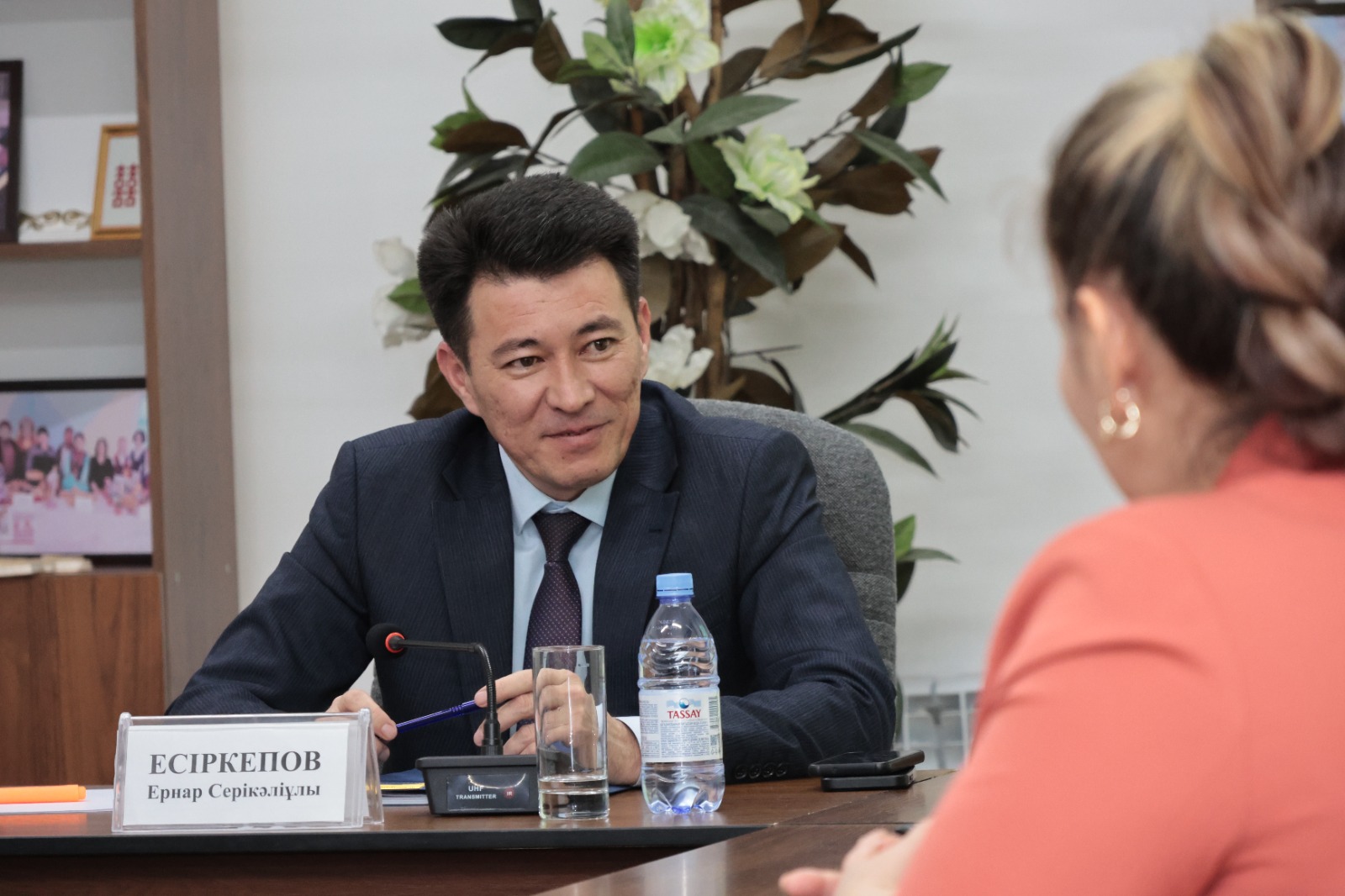 АУДАН БАСШЫСЫ ЭТНОС ӨКІЛДЕРІМЕН КЕЗДЕСТІ