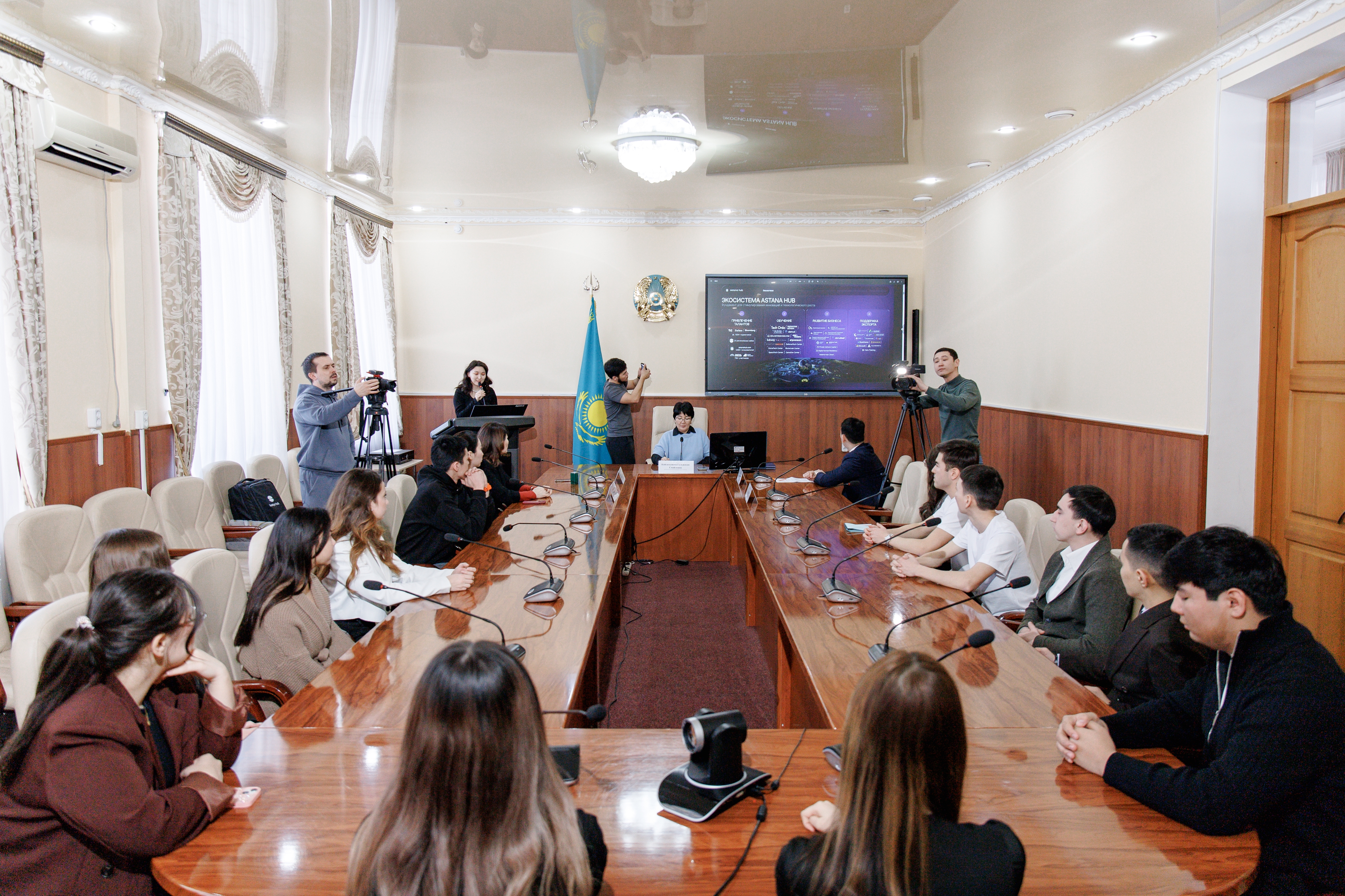 В Западно-Казахстанском университете имени М.Утемисова презентовали JECTIVE HUB