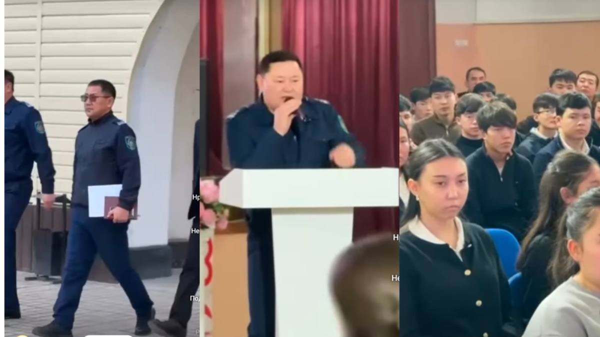 Түркістан облысында полицейлер оқушыларға "Қауіпсіз балалық шақ" концепциясын түсіндірді&nbsp;