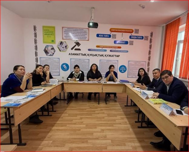 «Әділет органдарының қызметіндегі құқық қолдану тәжірибесі: нормативтік құқықтық актілер, зияткерлік меншік құқығы және атқарушылық іс жүргізу» тақырыбында мастер-класс өткізілді