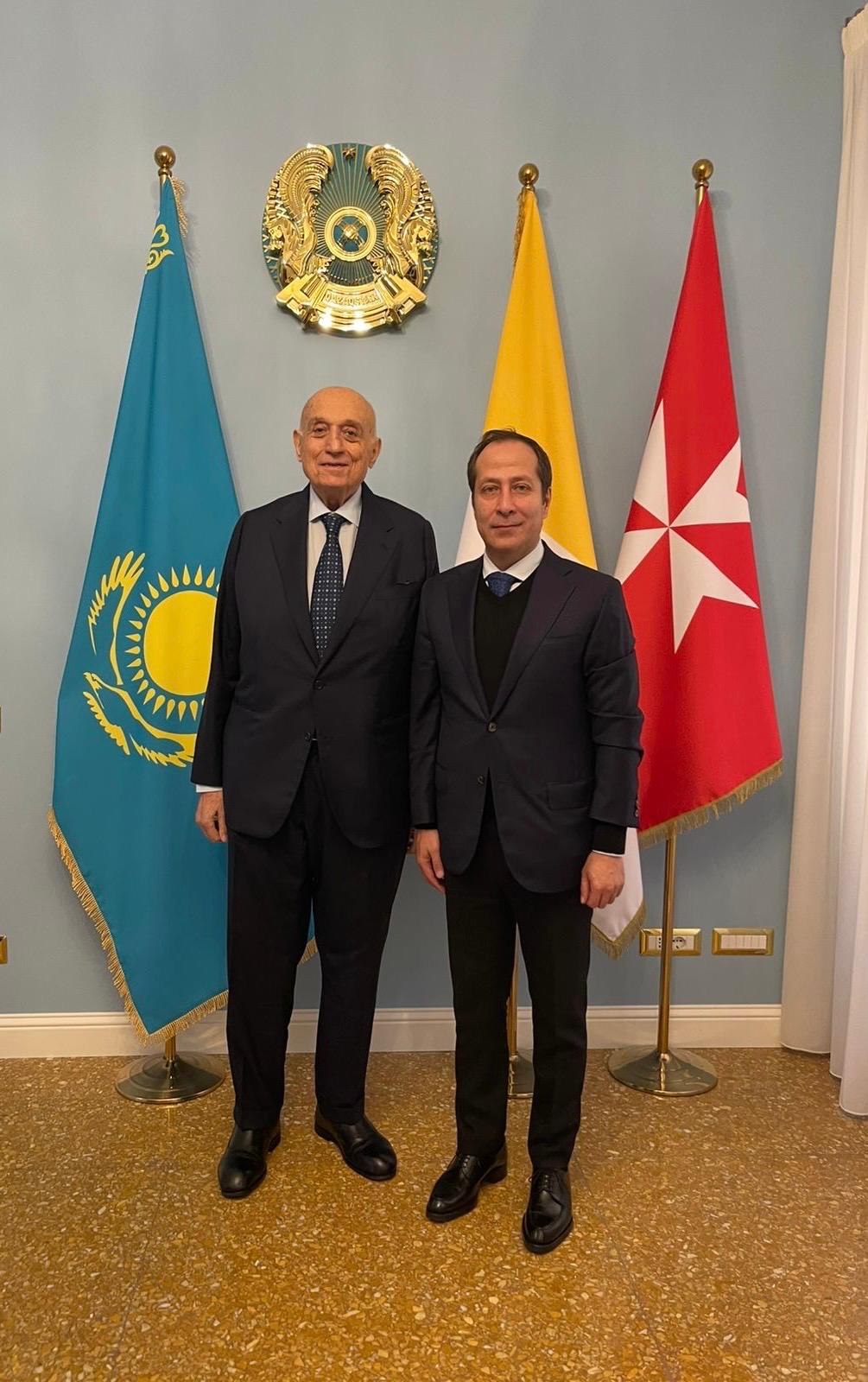 О встрече Посла Республики Казахстан с дуайеном дипломатического корпуса при Святом Престоле