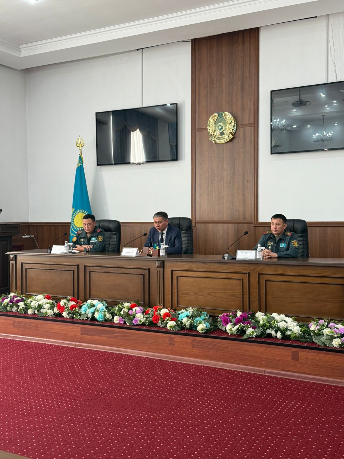 Алакөл ауданындағы қорғаныс бөлімінде кадрлық өзгеріс