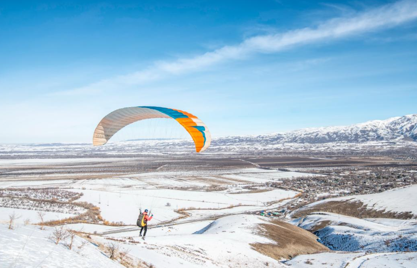 Алты елдің парапланшылары Жетісу көгінде самғады