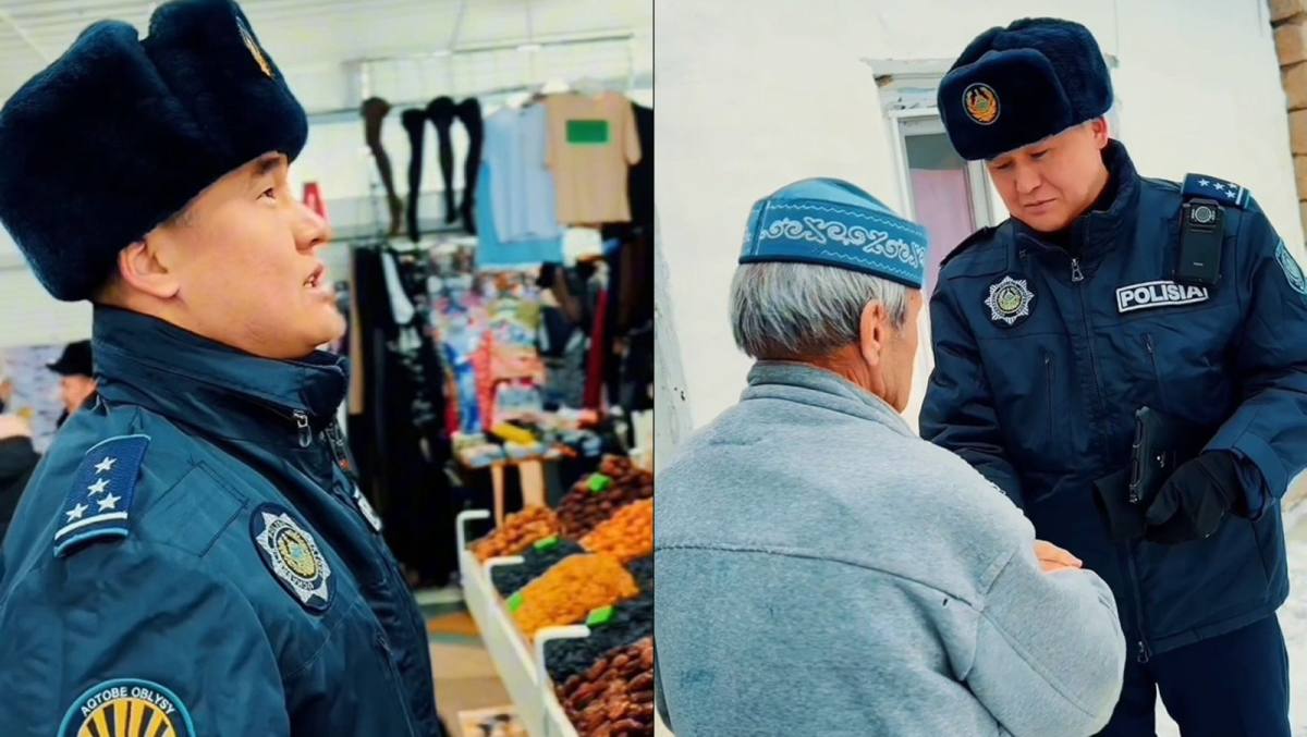 На страже порядка: как участковый инспектор обеспечивает спокойствие жителей Актобе