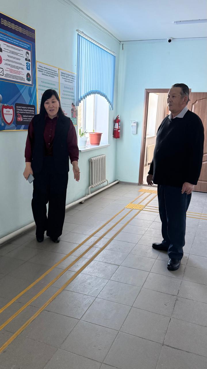 Дүниежүзілік сайлау күніне орай Түпқараған аудандық сайлау комиссиясының төрағасы Д.Меңдіханов Түпқараған гуманитарлық-техникалық колледжінде мүмкіндігі шектеулі азаматтардың сайлауға тең мүмкіндіктерін қамтамасыз ету қағидаттары бойынша іс-шара өтті.