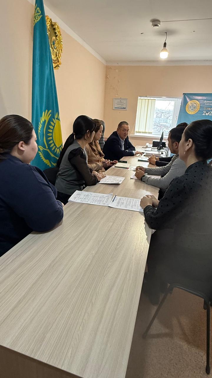 Түпқараған аудандық сайлау комиссиясының «Дүниежүзілік сайлау күніне» байланысты атқарылған жұмыстар бойынша қорытынды отырысы өтті.