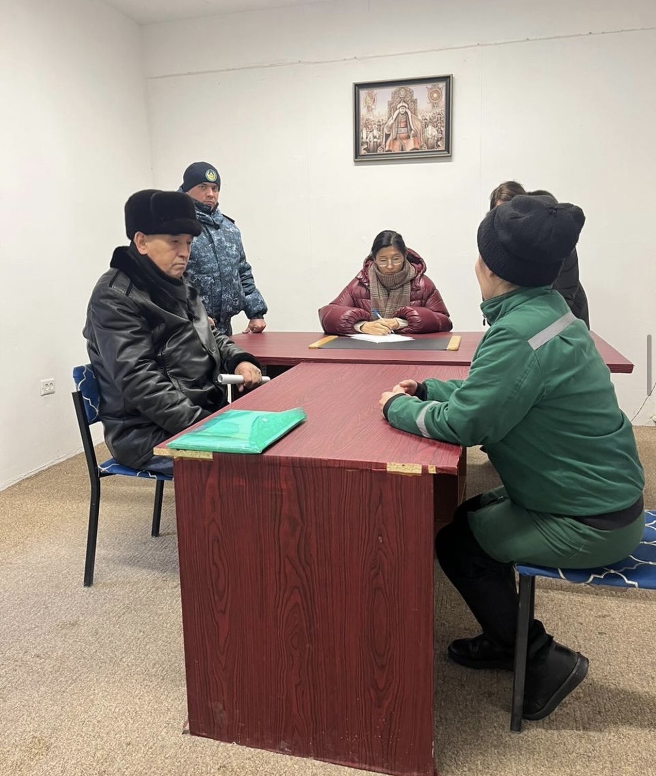 Учреждение №79 ДУИС по Атырауской области посетили представители Национального превентивного механизма