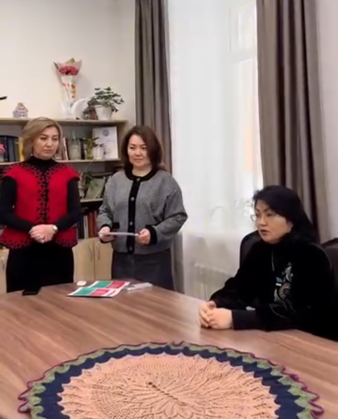 «Белсенді ұзақ өмір сүру» орталығының қатысушыларымен кездесу