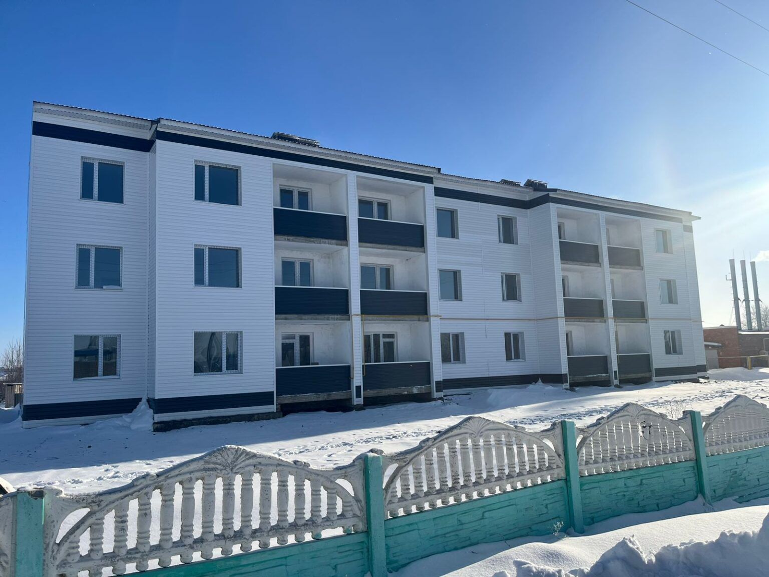 В Денисовском районе введен в эксплуатацию новый жилой дом