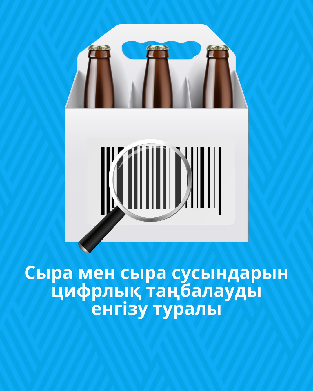 Сыра мен сыра сусындарын цифрлық таңбалауды енгізу туралы