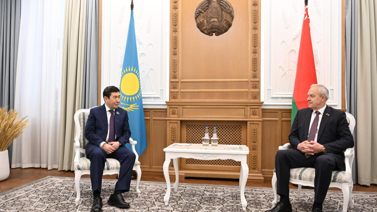 Қазақстан Республикасының Парламенті Мәжілісінің спикері Ерлан Қошанов Беларусь Республикасына ресми сапармен барды