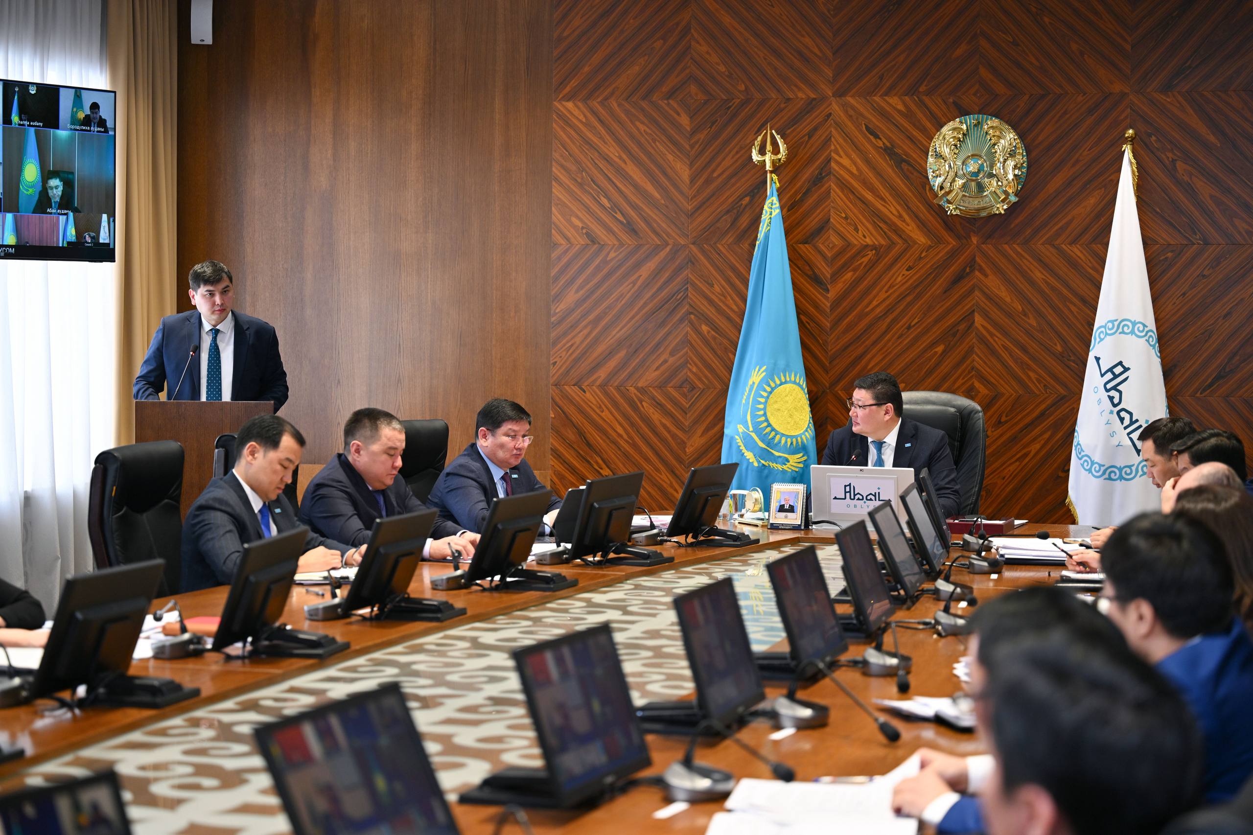 Облыстағы агроөнеркәсіп кешенін қолдау және әлеуметтік маңызы бар азық-түлік тауарларының бағасын тұрақтандыру мәселесі талқыланды