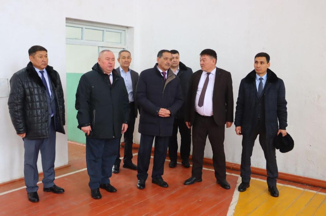 Аудан әкімі Қоғалыкөл ауылындағы әлеуметтік нысандарды аралады