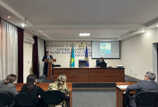 Батыс Қазақстан облыстық жедел штабының терроризмге қарсы келіссөздер жүргізу тобының қорытынды сабағы өтті.