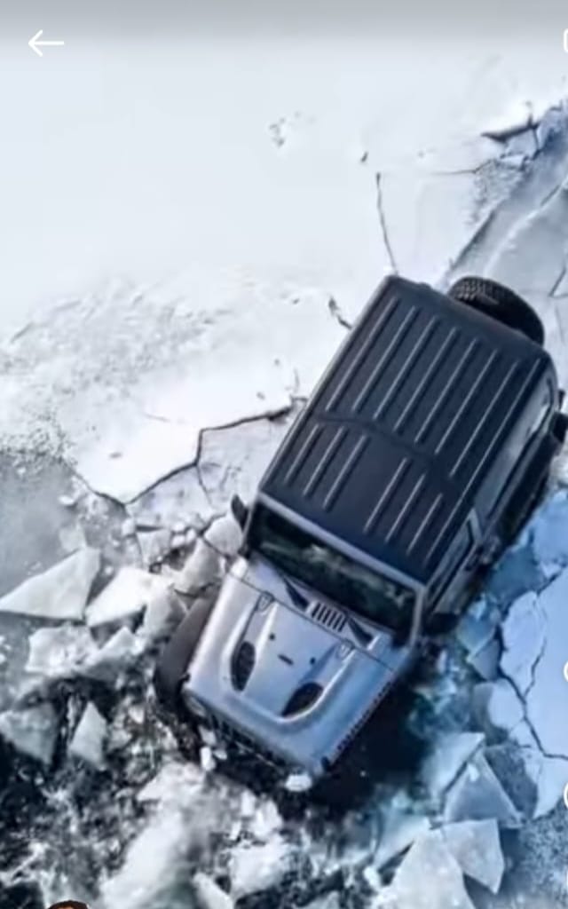 Көлік құралдарының мұзға шығуына тыйым салынады.