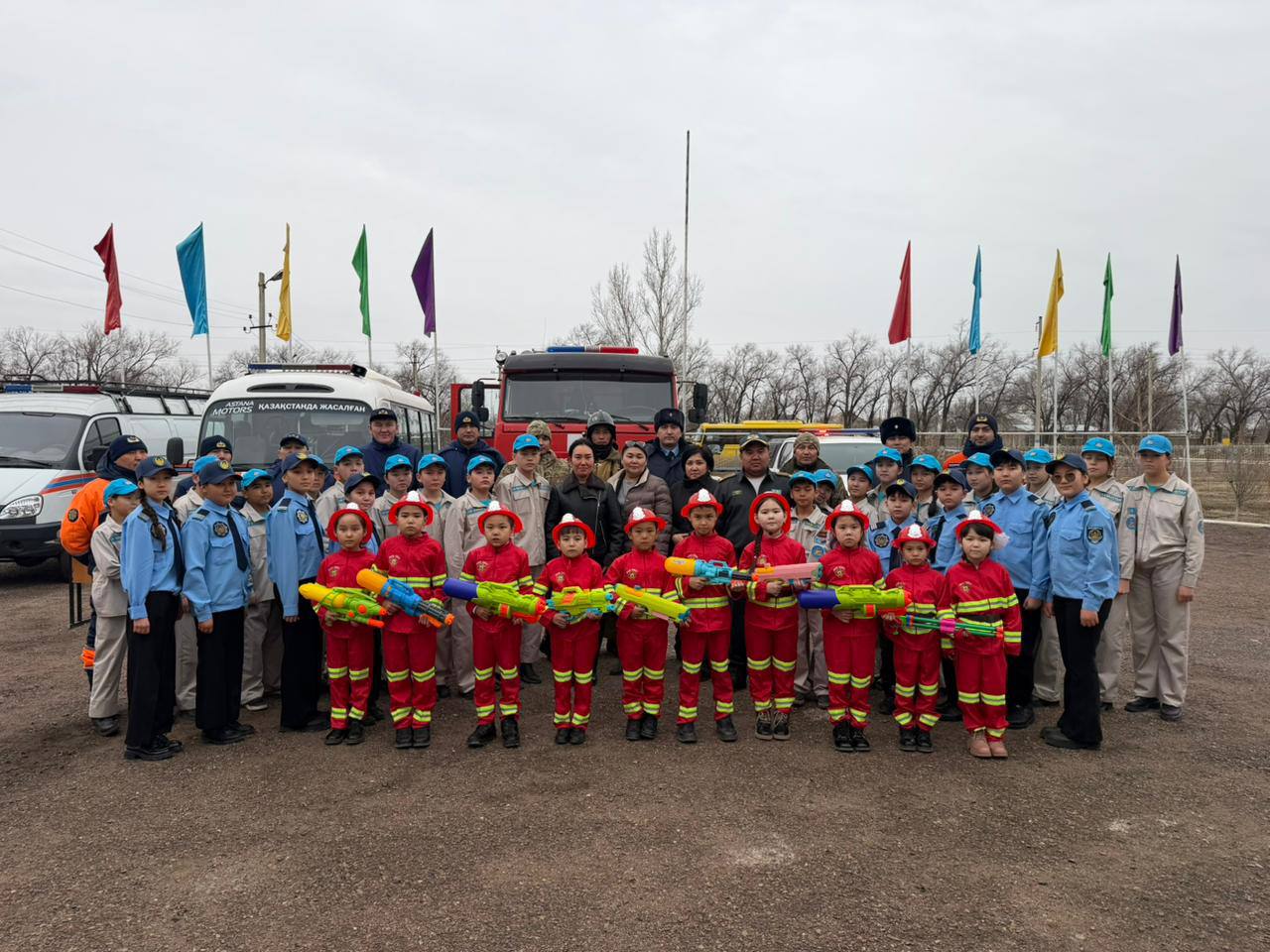 Шу ауданында өрт қауіпсіздігі бойынша іс-шара өтті