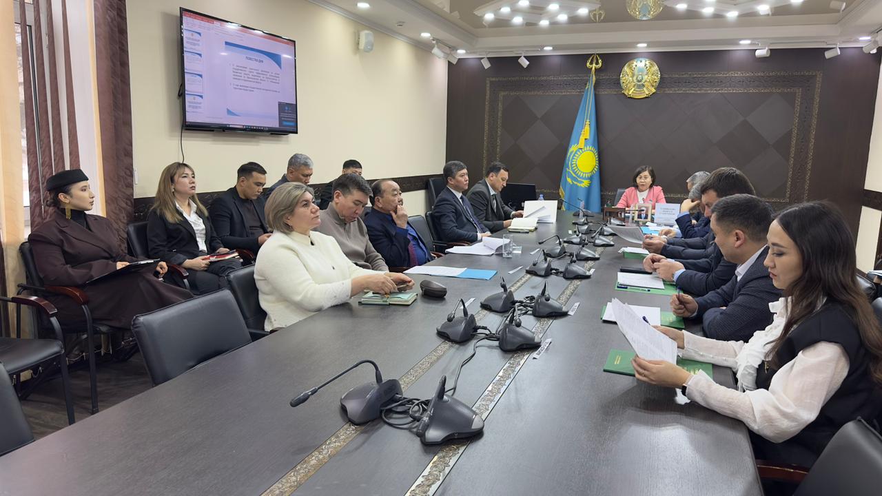 Қалалық мәслихатының тұрақты комиссиялардың отырысы