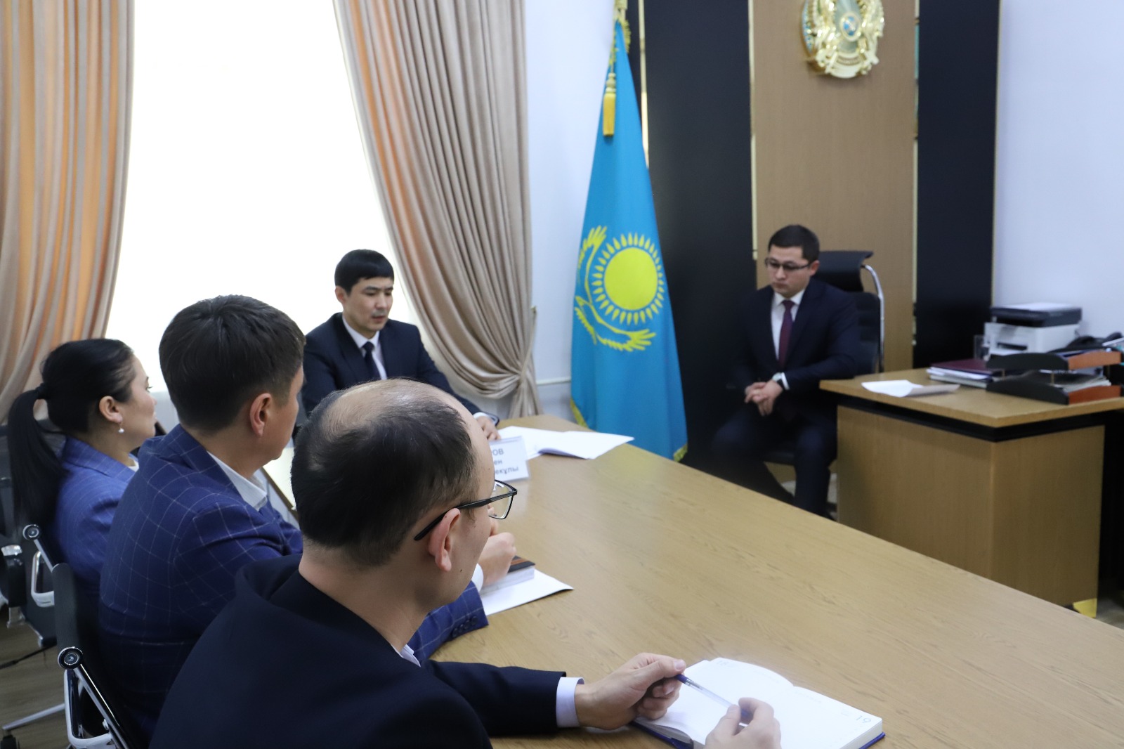 Қызмет этикасы және сыбайлас жемқорлыққа қарсы мәдениетті қалыптастыру бойынша кездесу өтті