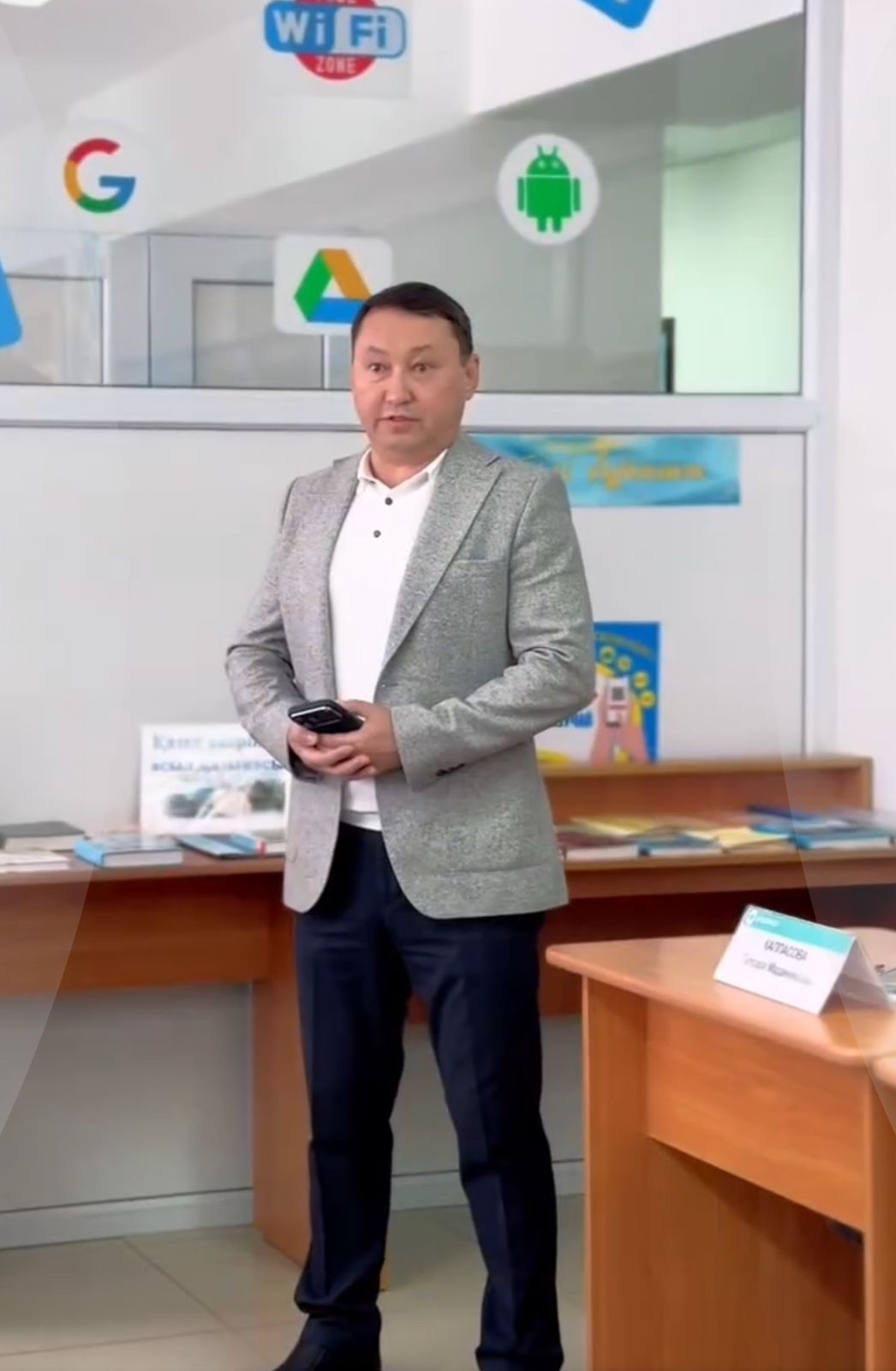 Атамекен кентінің тұрғындарымен  кездесу